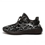 dark camouflage sneakers